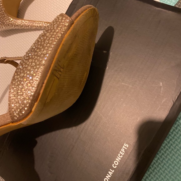 Inc gemstone open-toed heels - Picture 5 of 9